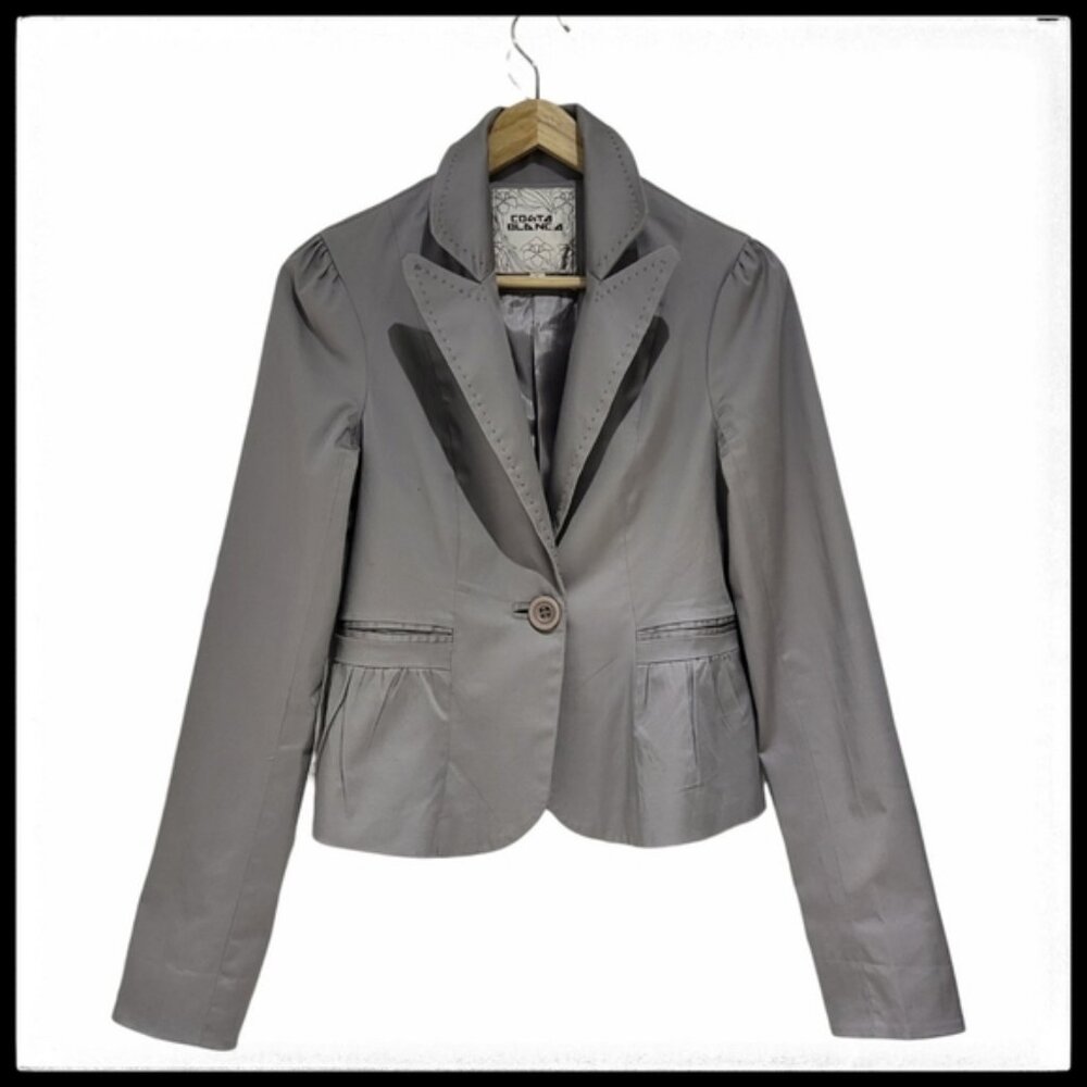 Costa Blanca Single Button Blazer Lightweight Jacket